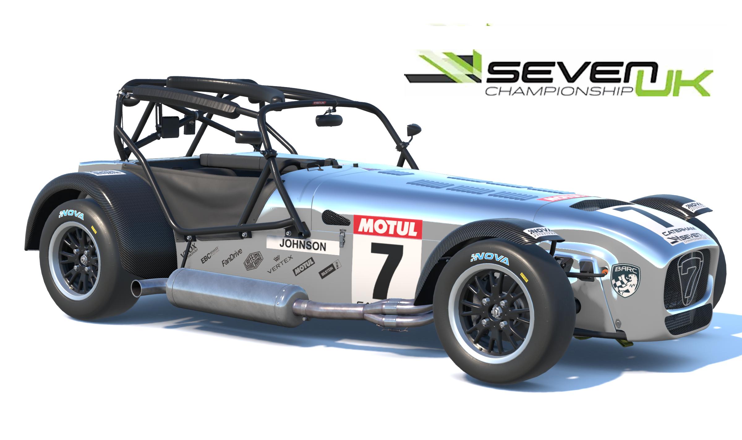 Preview of Polished alloy 7 with carbon fibre guards and unpainted nose by Bruce Johnson