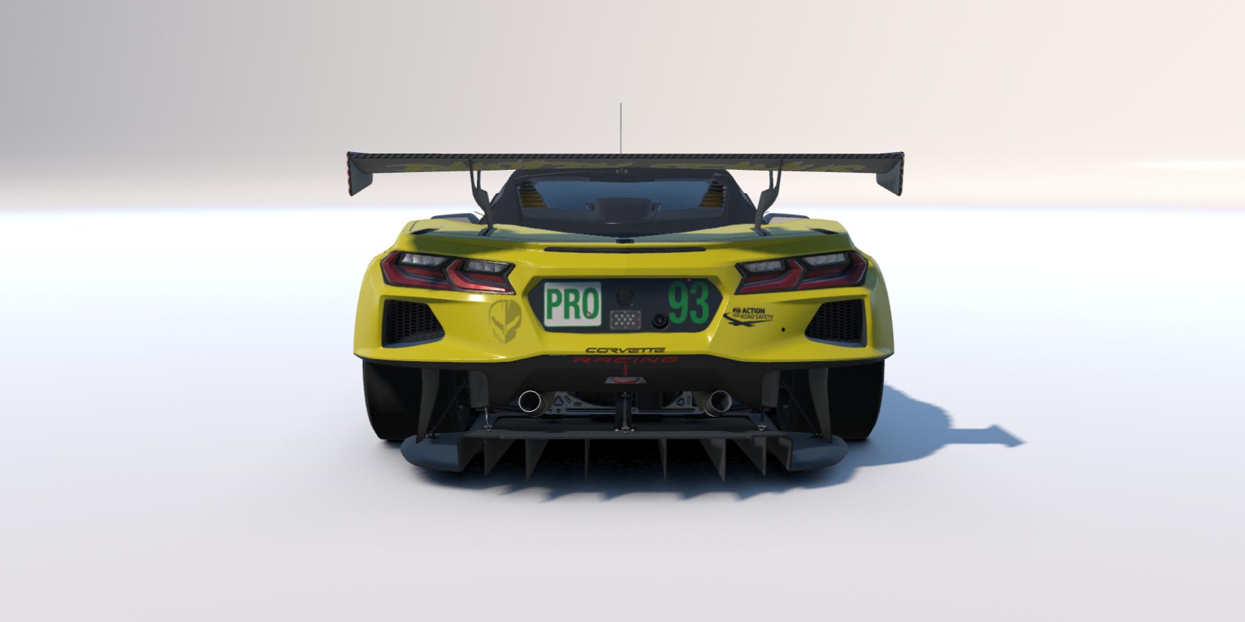 Preview of Waffle House livery for C8.R GTE by Clyde S.