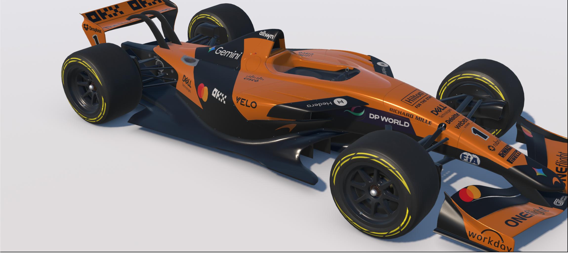 Preview of 2026 F1 McLaren for the Dallara IR-01 by Keith Archer