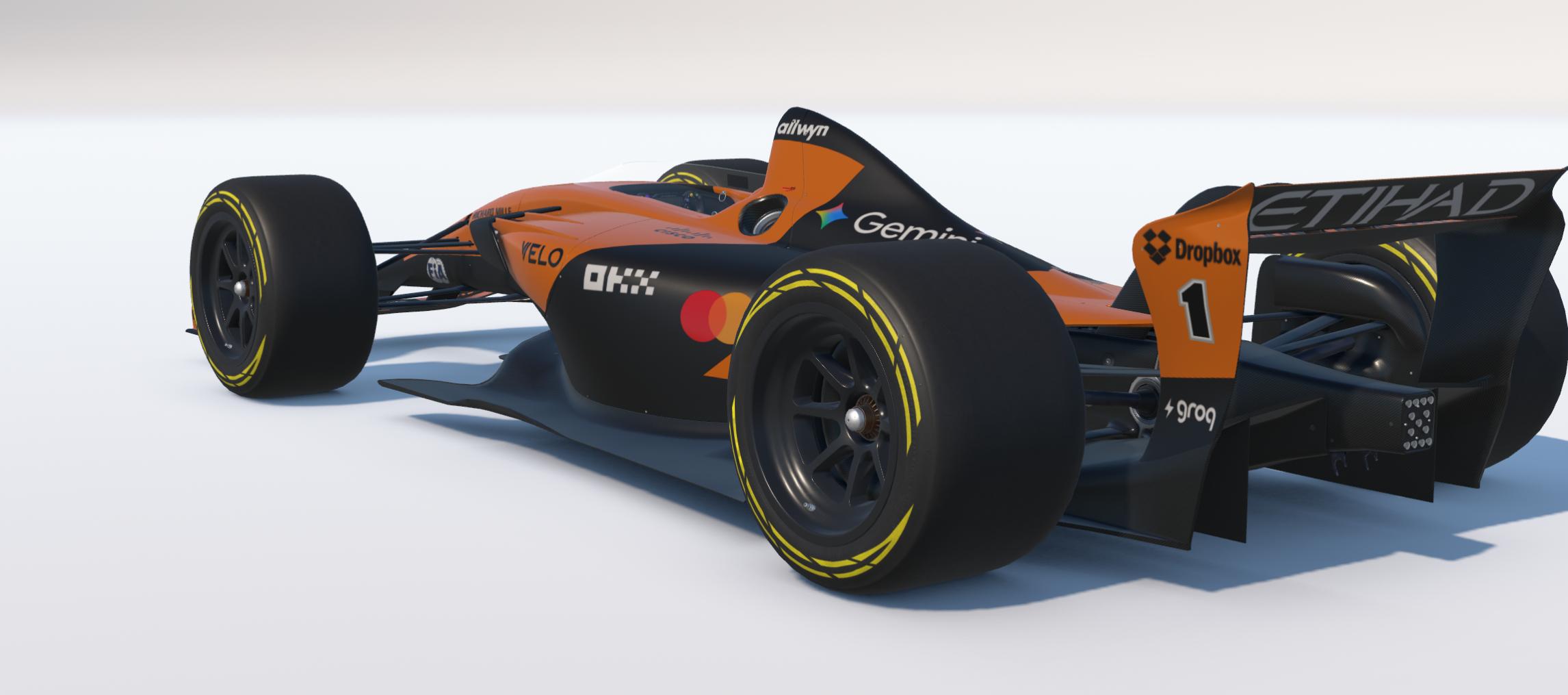 Preview of 2026 F1 McLaren for the Dallara IR-01 by Keith Archer