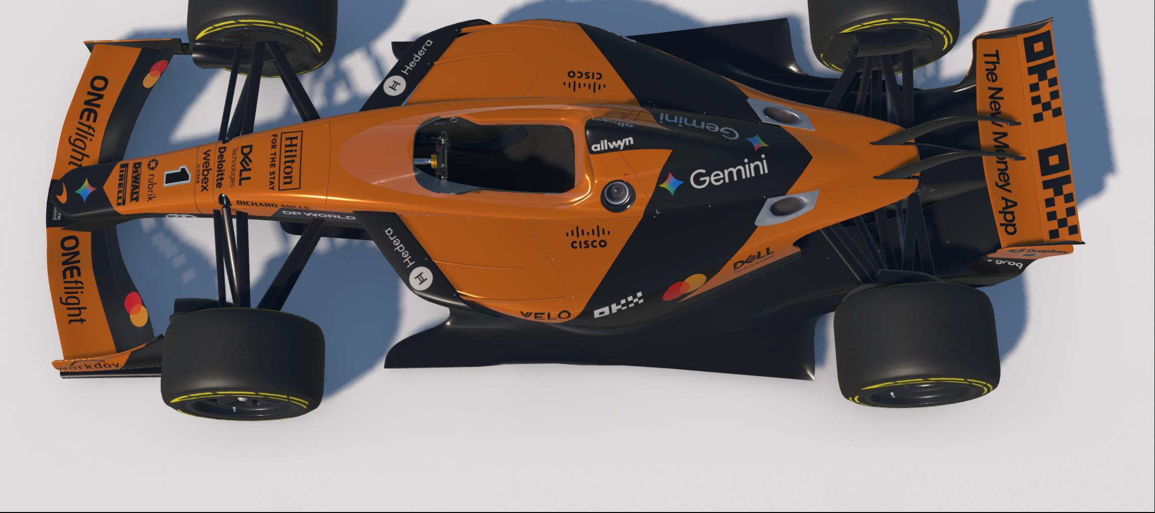 Preview of 2026 F1 McLaren for the Dallara IR-01 by Keith Archer