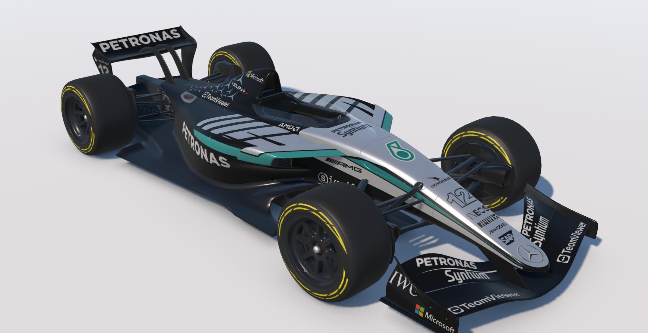 Preview of 2026 F1 AMG Mercedes for the Dallara IR-01 by Keith Archer