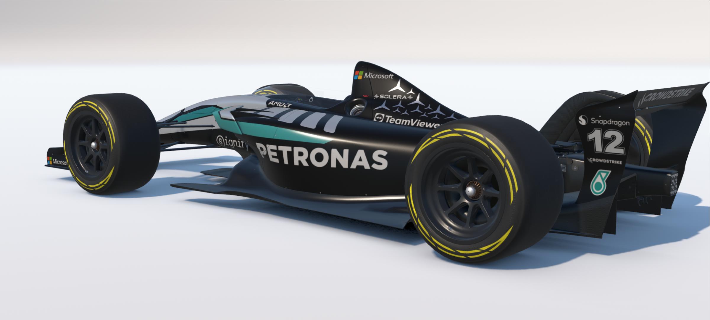 Preview of 2026 F1 AMG Mercedes for the Dallara IR-01 by Keith Archer