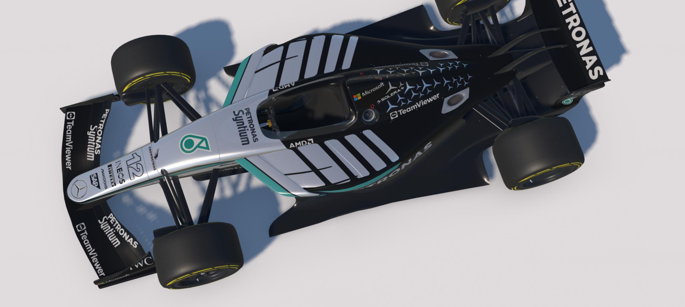 Preview of 2026 F1 AMG Mercedes for the Dallara IR-01 by Keith Archer