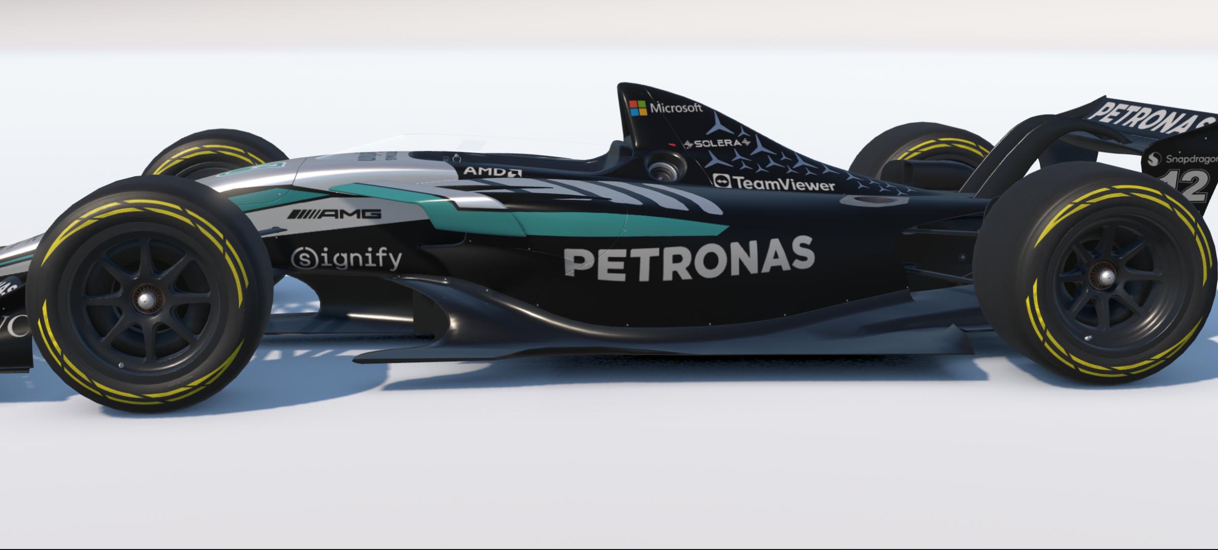 Preview of 2026 F1 AMG Mercedes for the Dallara IR-01 by Keith Archer