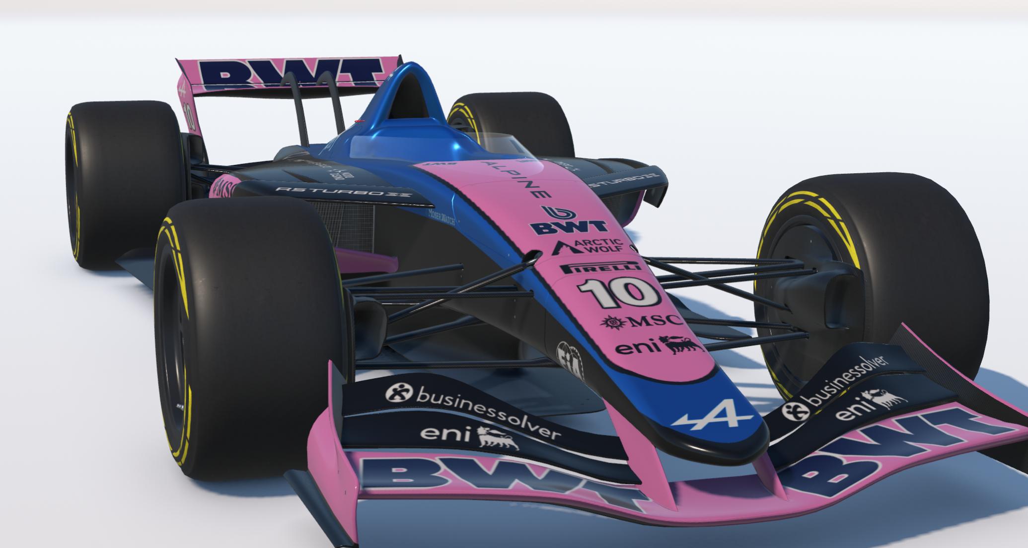 Preview of 2026 F1 Alpine for the Dallara IR-01 by Keith Archer