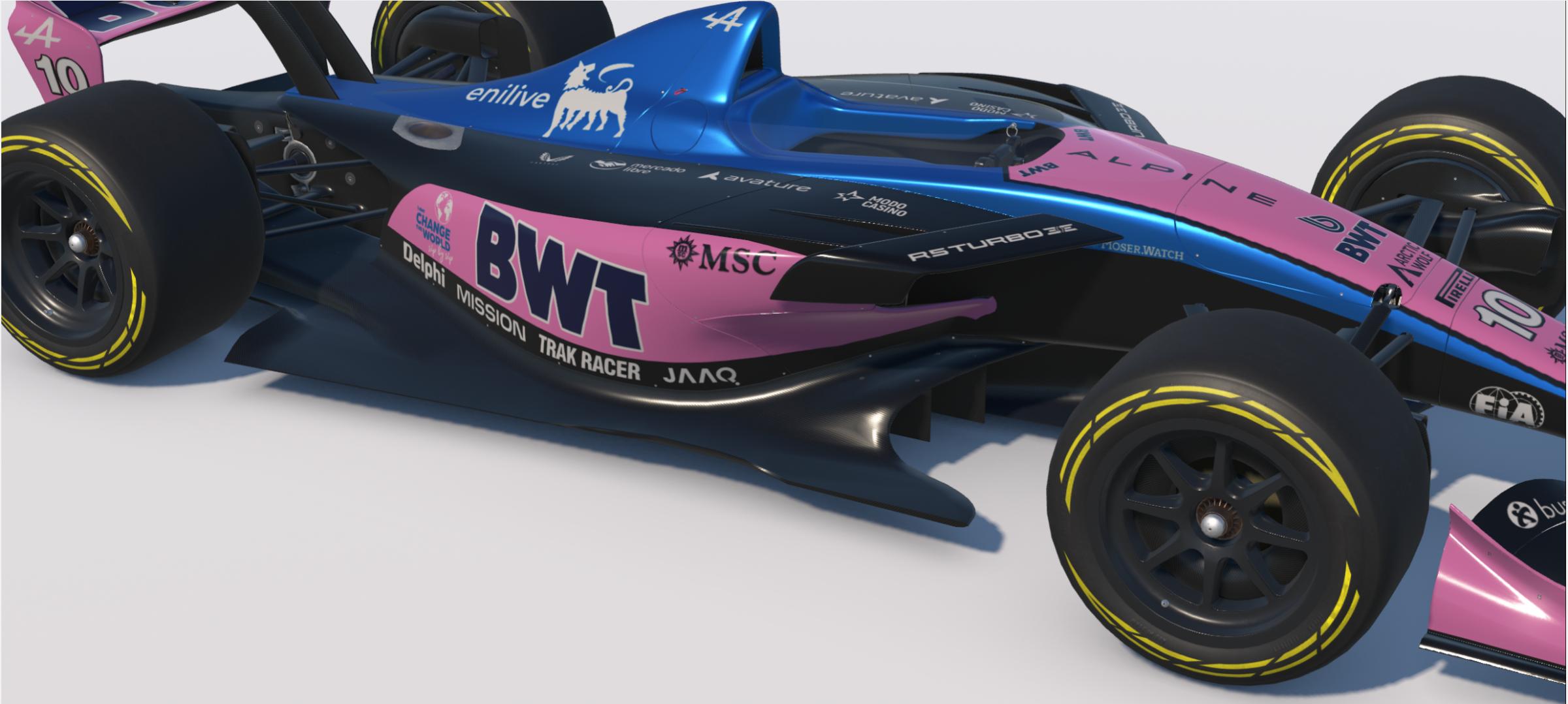 Preview of 2026 F1 Alpine for the Dallara IR-01 by Keith Archer