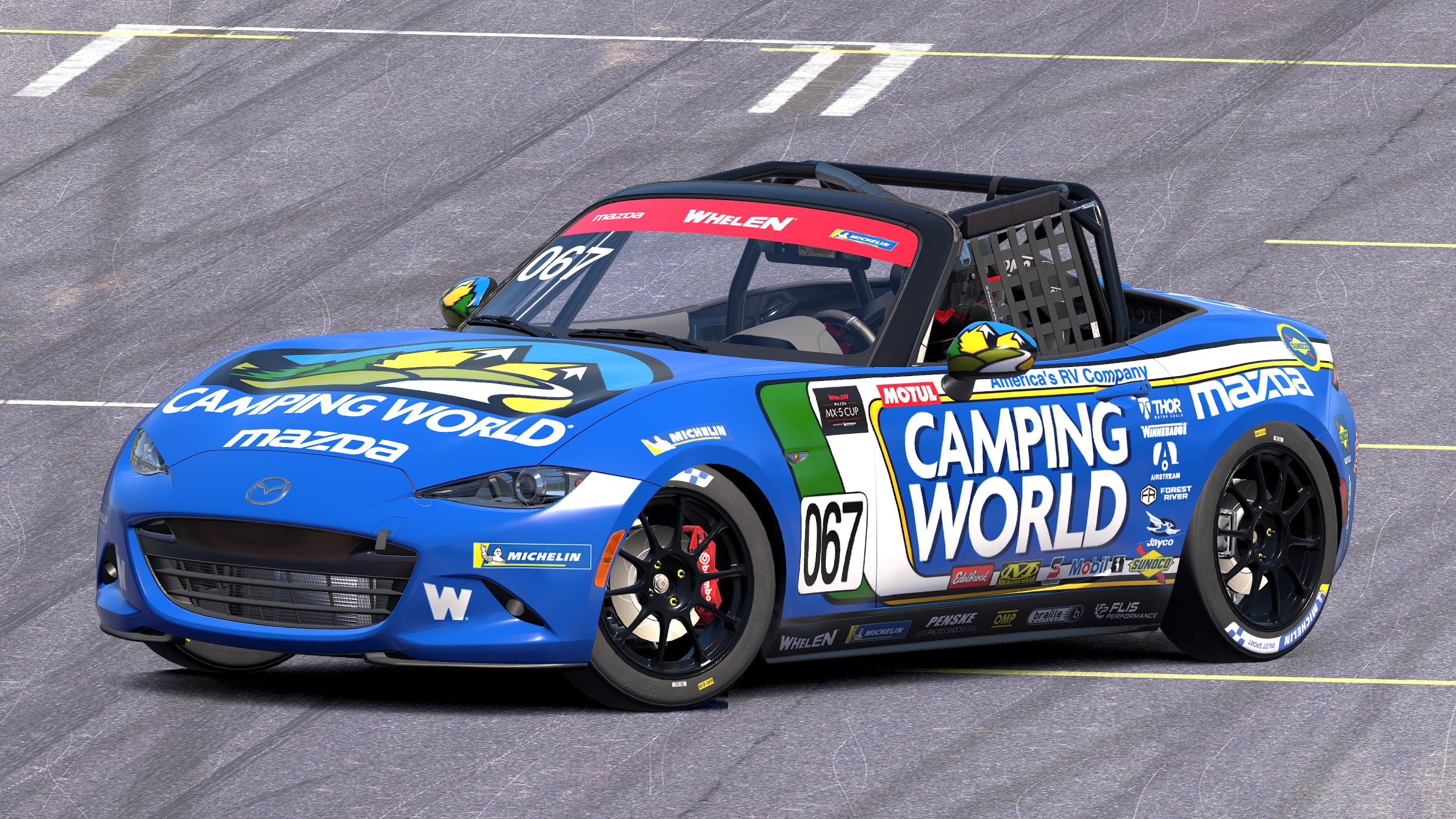 Preview of Camping World Mazda MX-5 by Jordan Davis-Flint