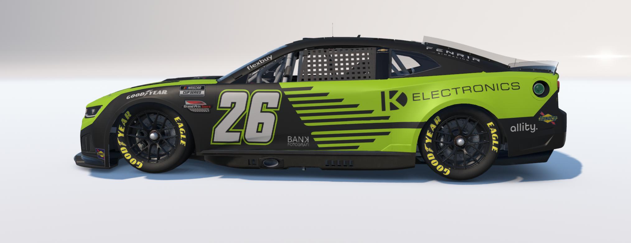 Preview of FENRIR NASCAR Cup Series Next Gen Camaro ZL1 by Mathias Månsson