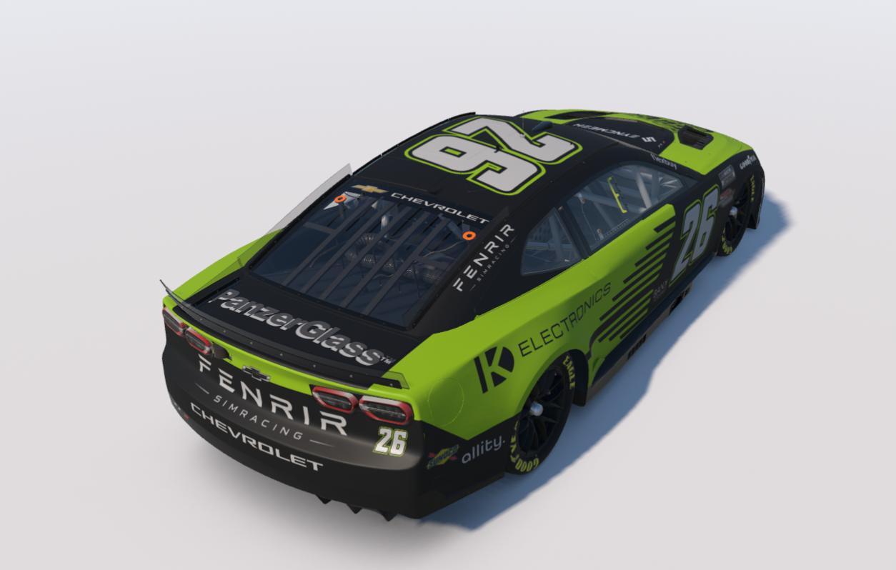 Preview of FENRIR NASCAR Cup Series Next Gen Camaro ZL1 by Mathias Månsson