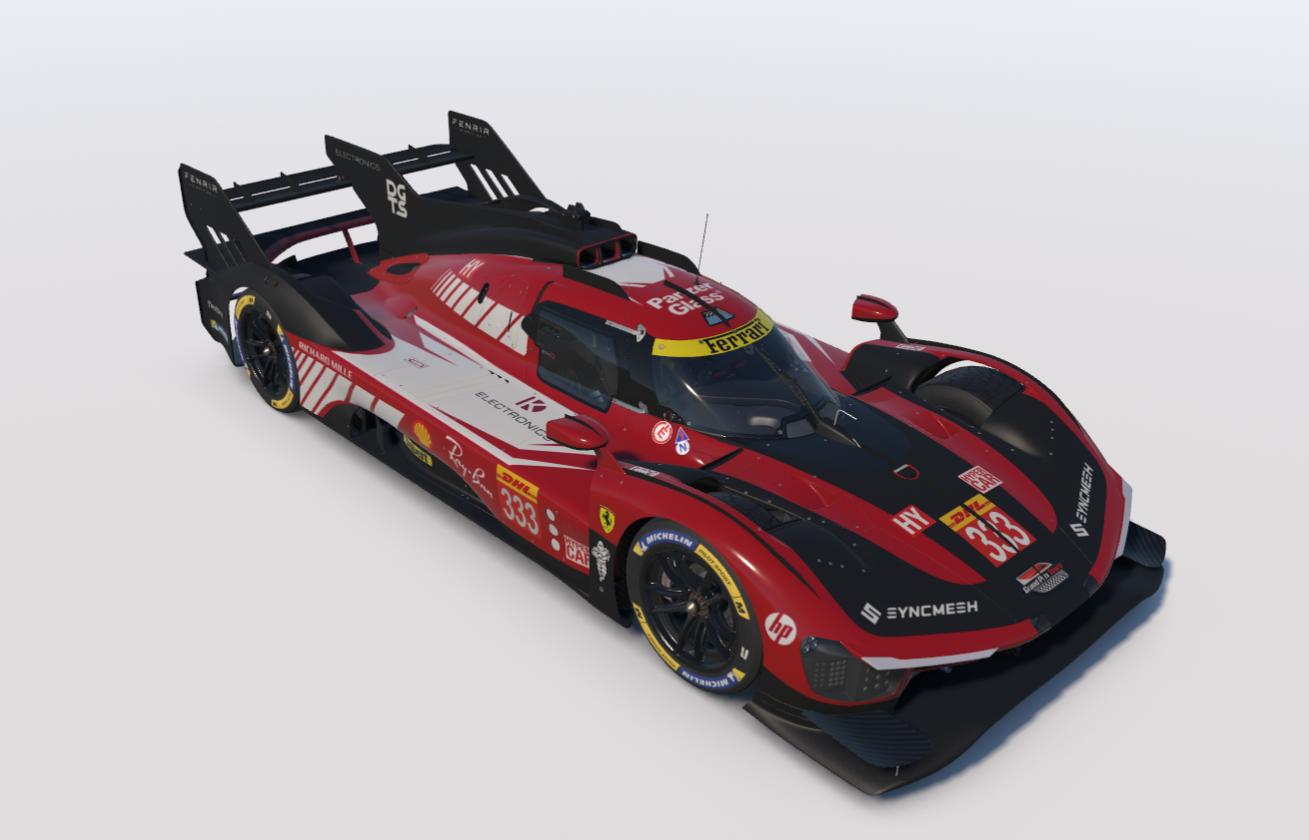 Preview of FSR FERRARI 499P WEC LIVERY by Mathias M&aring;nsson