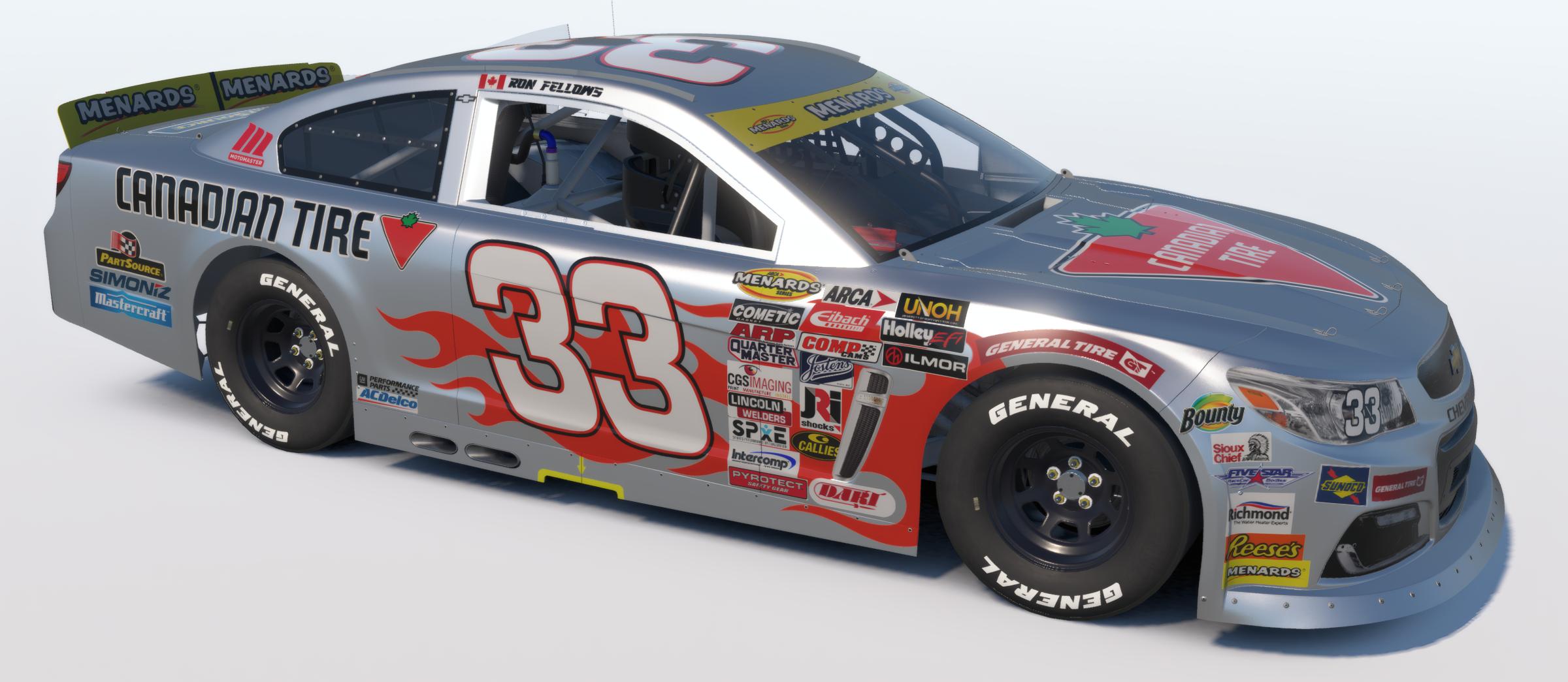 Preview of 2013 Ron Fellows Canadian Tire #33 Tribute - Chevy SS by Richard Maltais