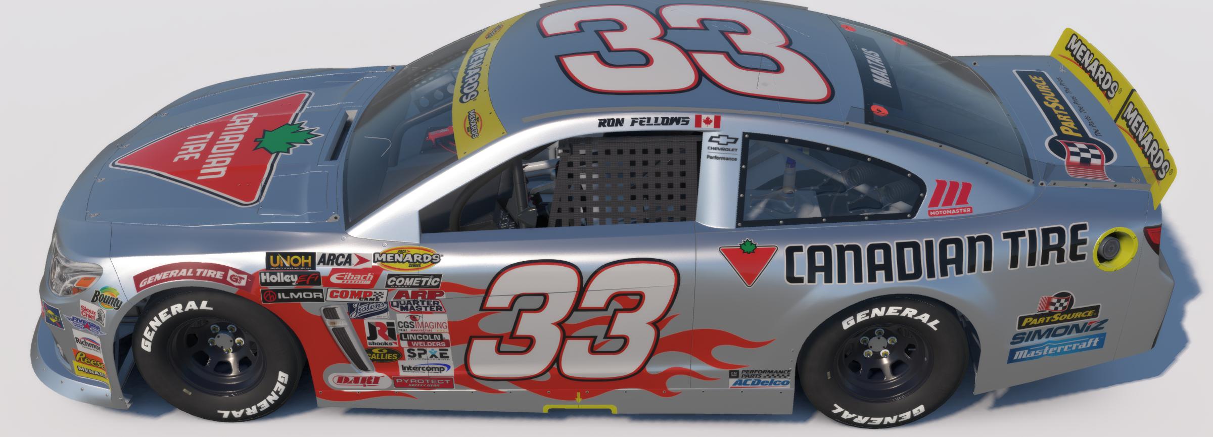 Preview of 2013 Ron Fellows Canadian Tire #33 Tribute - Chevy SS by Richard Maltais