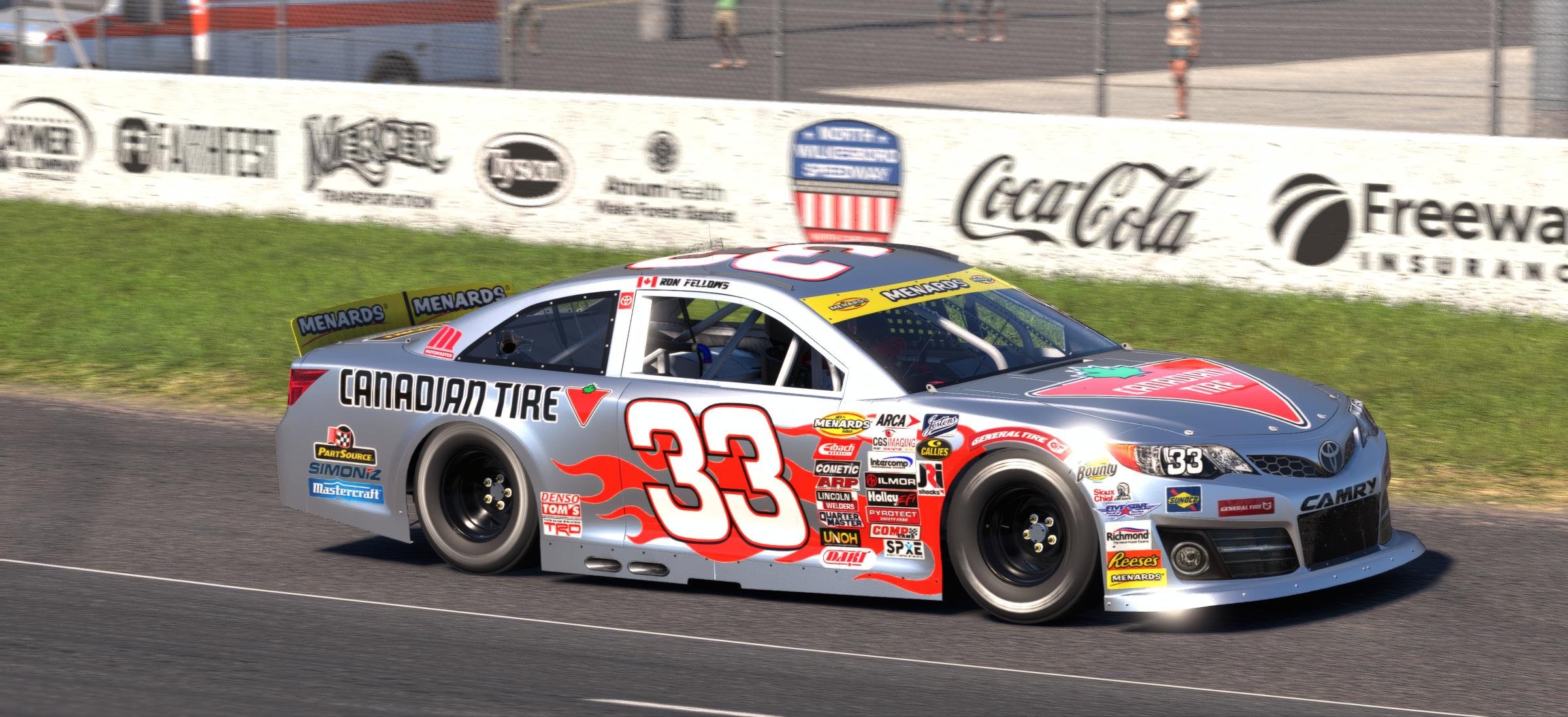 Preview of 2013 Ron Fellows Canadian Tire #33 Tribute - Camry by Richard Maltais
