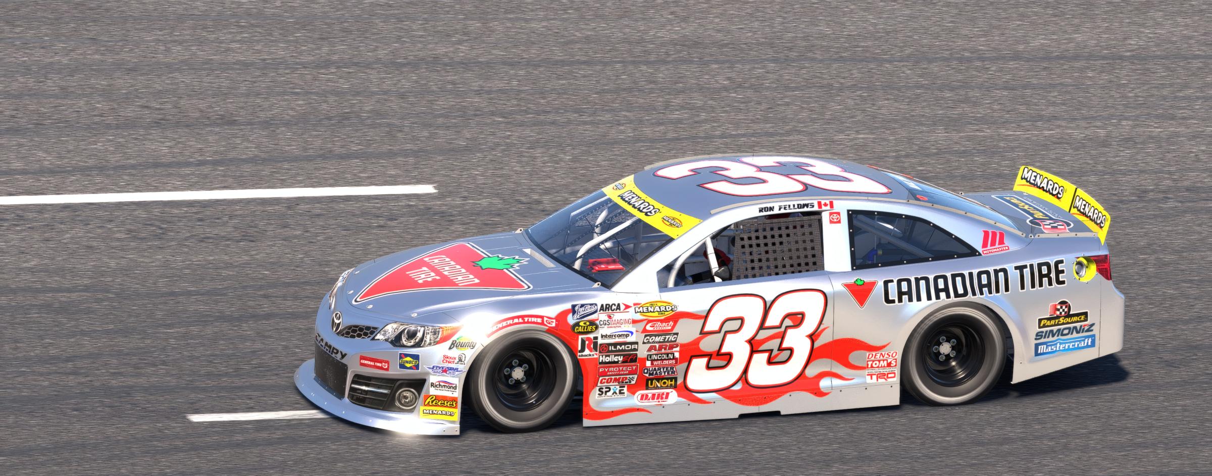 Preview of 2013 Ron Fellows Canadian Tire #33 Tribute - Camry by Richard Maltais
