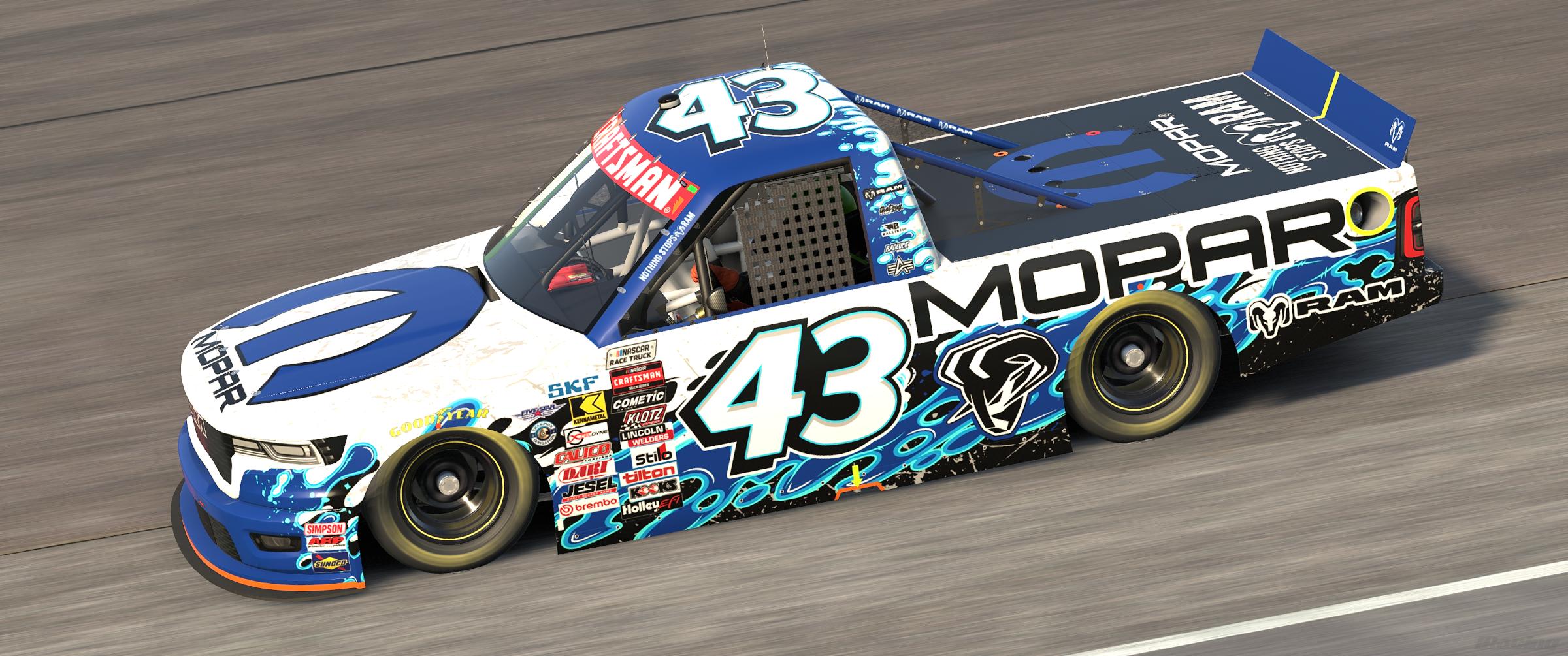 Preview of #43 MOPAR Ram by Guy Driggers