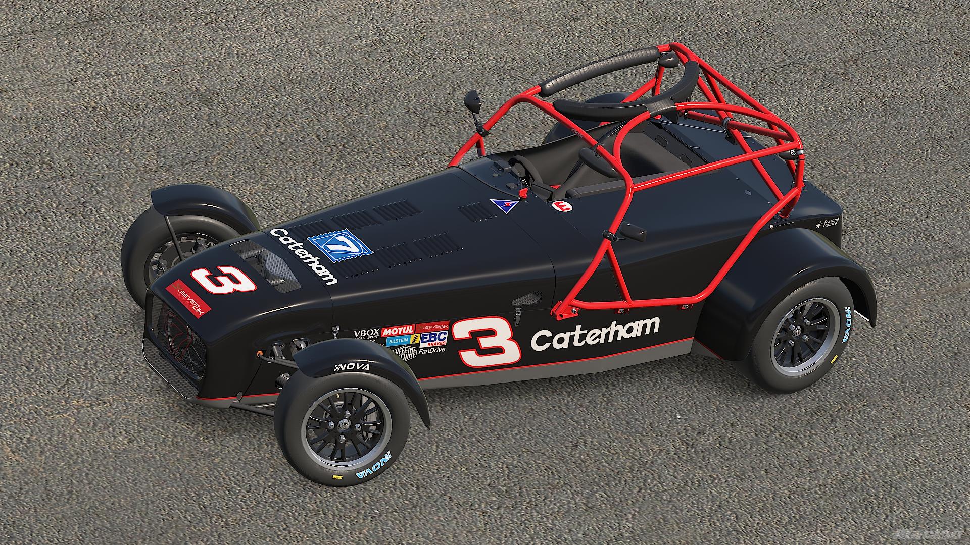 Preview of #3 Caterham "Dale Earnhardt / GM Goodwrench Throwback" by Jeffrey Stanton