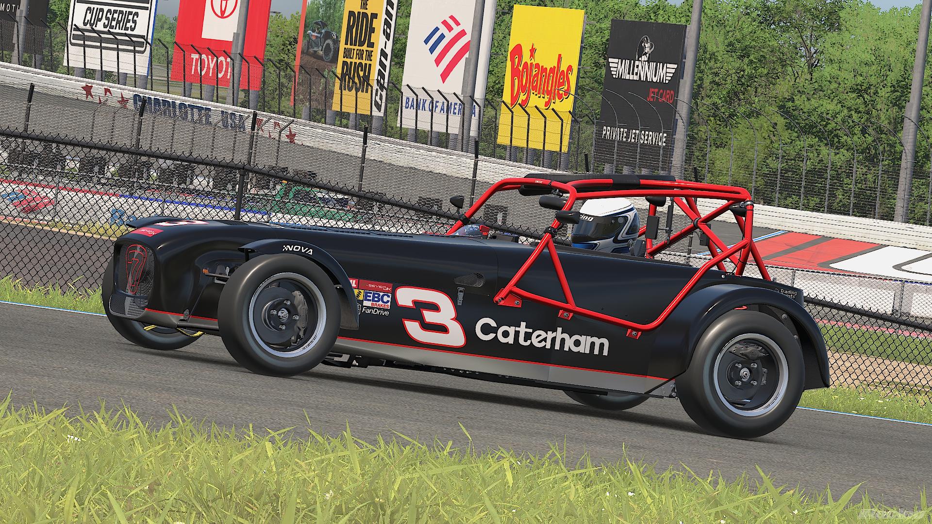 Preview of #3 Caterham "Dale Earnhardt / GM Goodwrench Throwback" by Jeffrey Stanton