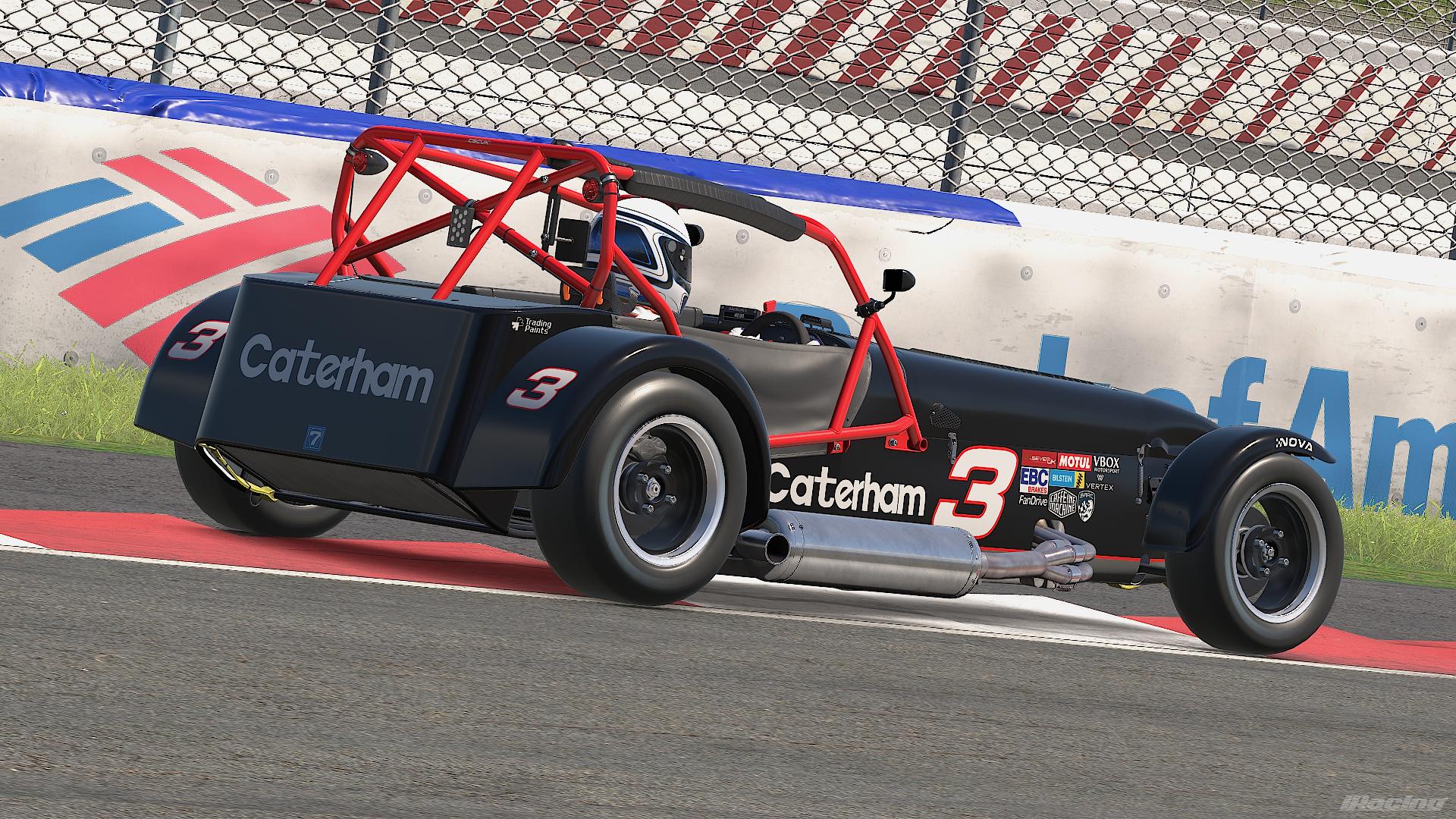Preview of #3 Caterham "Dale Earnhardt / GM Goodwrench Throwback" by Jeffrey Stanton