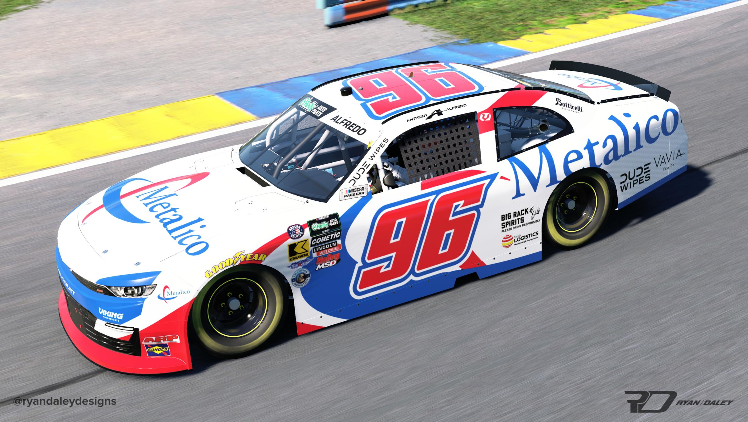 Preview of Official 2026 #96 Anthony Alfredo Metalico With Num by Ryan Daley