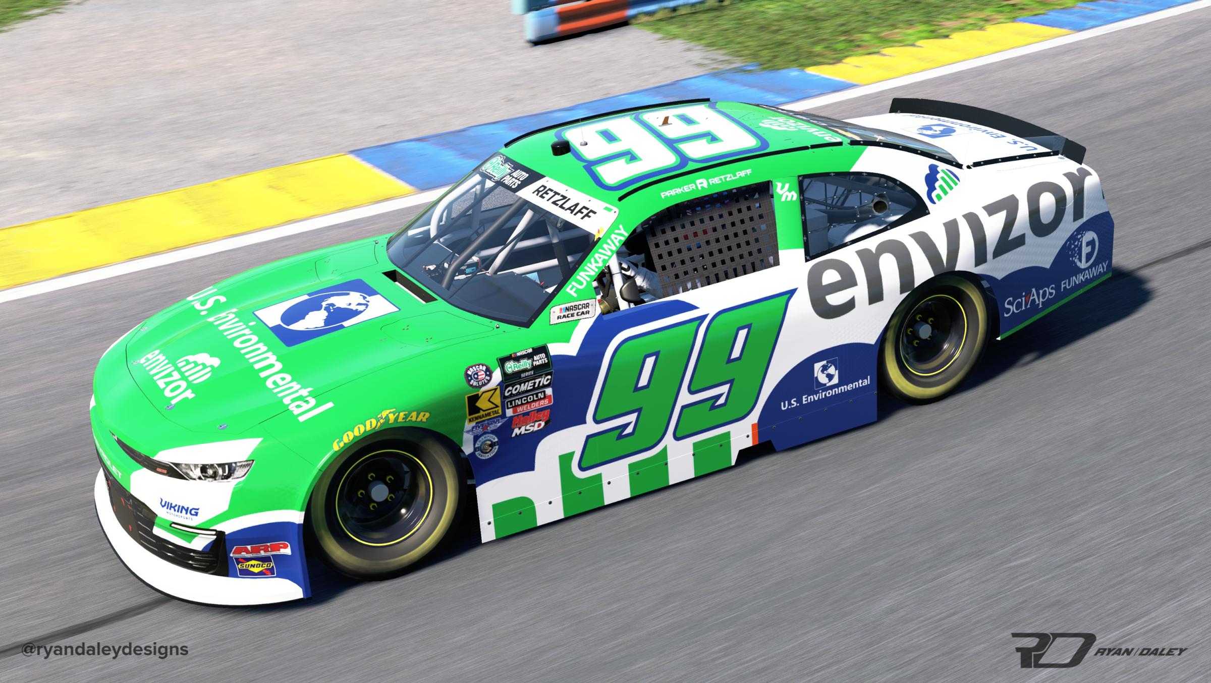Preview of Official 2026 #99 Parker Retzlaff Envisor With Num by Ryan Daley