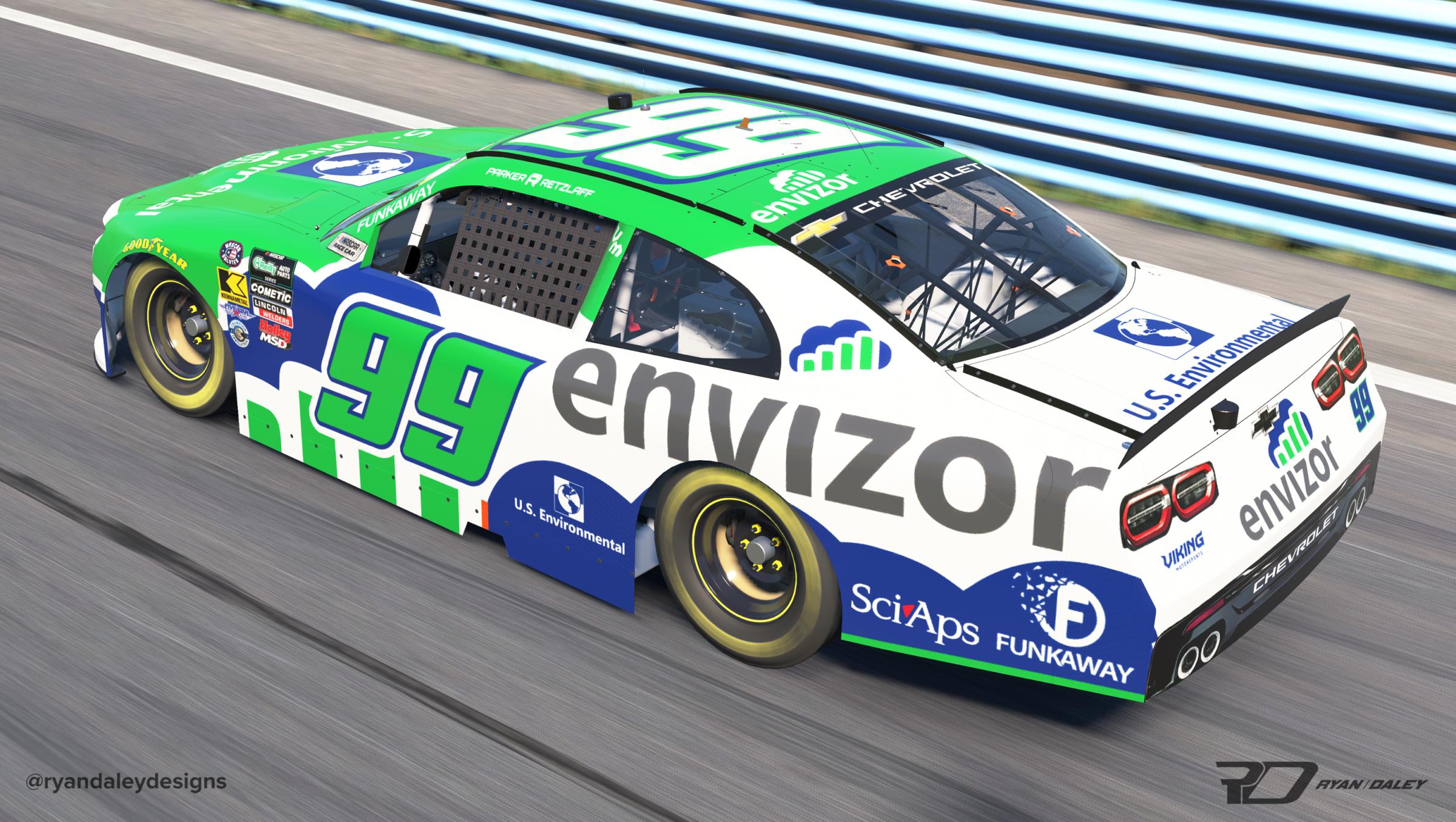 Preview of Official 2026 #99 Parker Retzlaff Envisor With Num by Ryan Daley