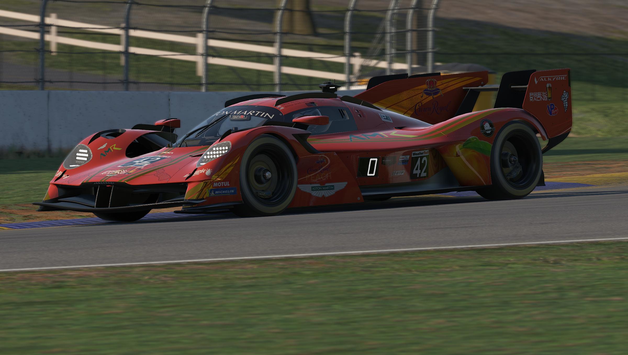 Preview of Crown Royal Peach Aston Martin Valkyrie by Viktor Sterner