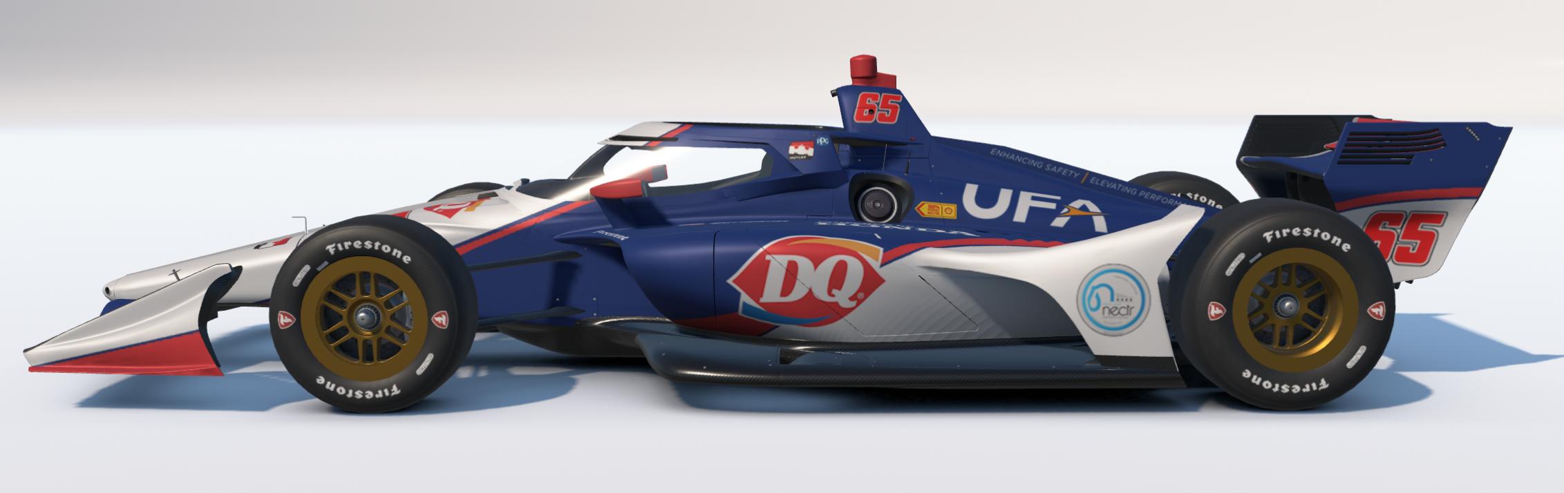 Preview of #65 Dairy Queen/UFA IndyCar by Andrew Rattell