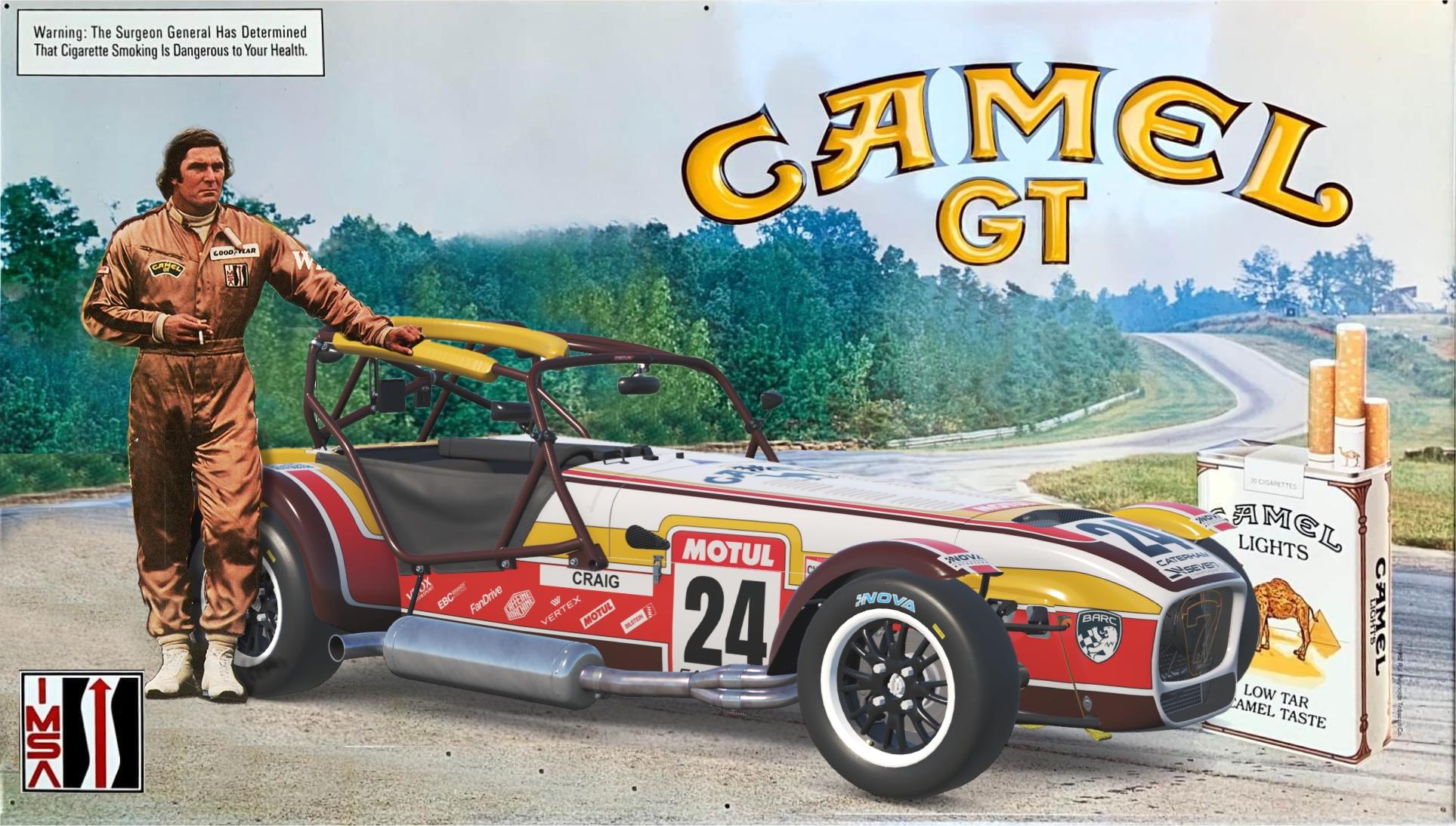 Preview of Caterham 420R Camel GT by Don Craig