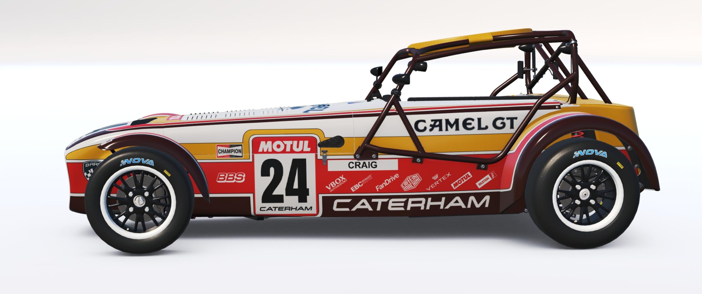 Preview of Caterham 420R Camel GT by Don Craig