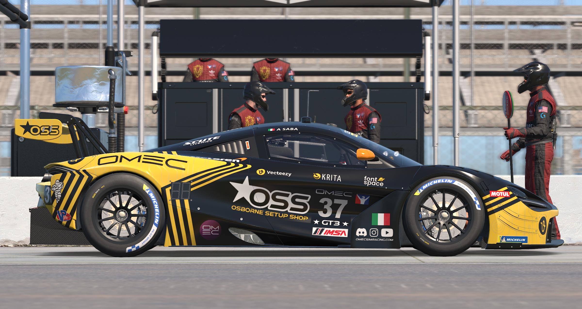 Preview of OSS McLaren 720s GT3 "TrackStar" v1.1 by Patrick Cantrell