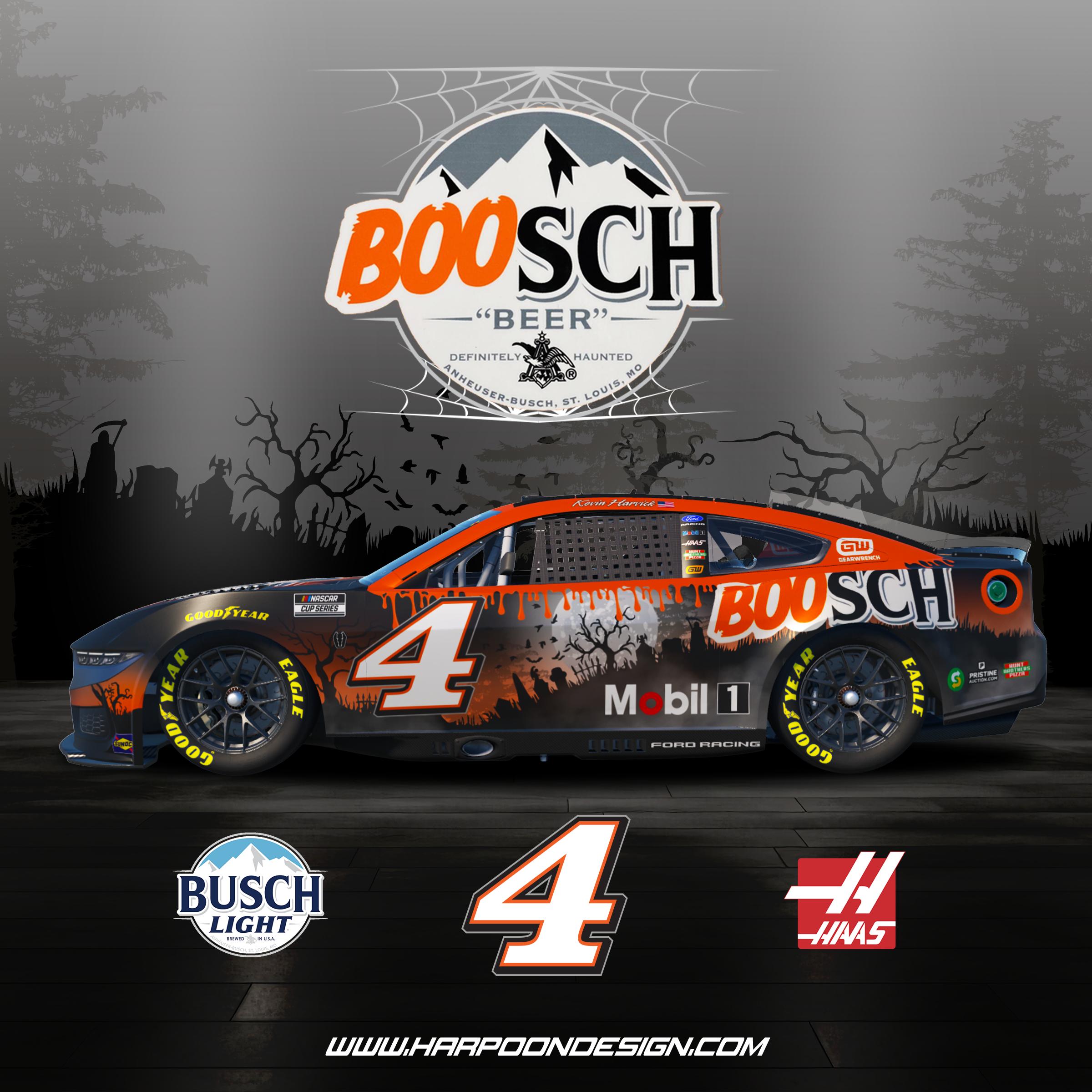 Preview of 2026 Kevin Harvick BOOSCH Ford Mustang Nextgen Fantasy by Brantley Roden