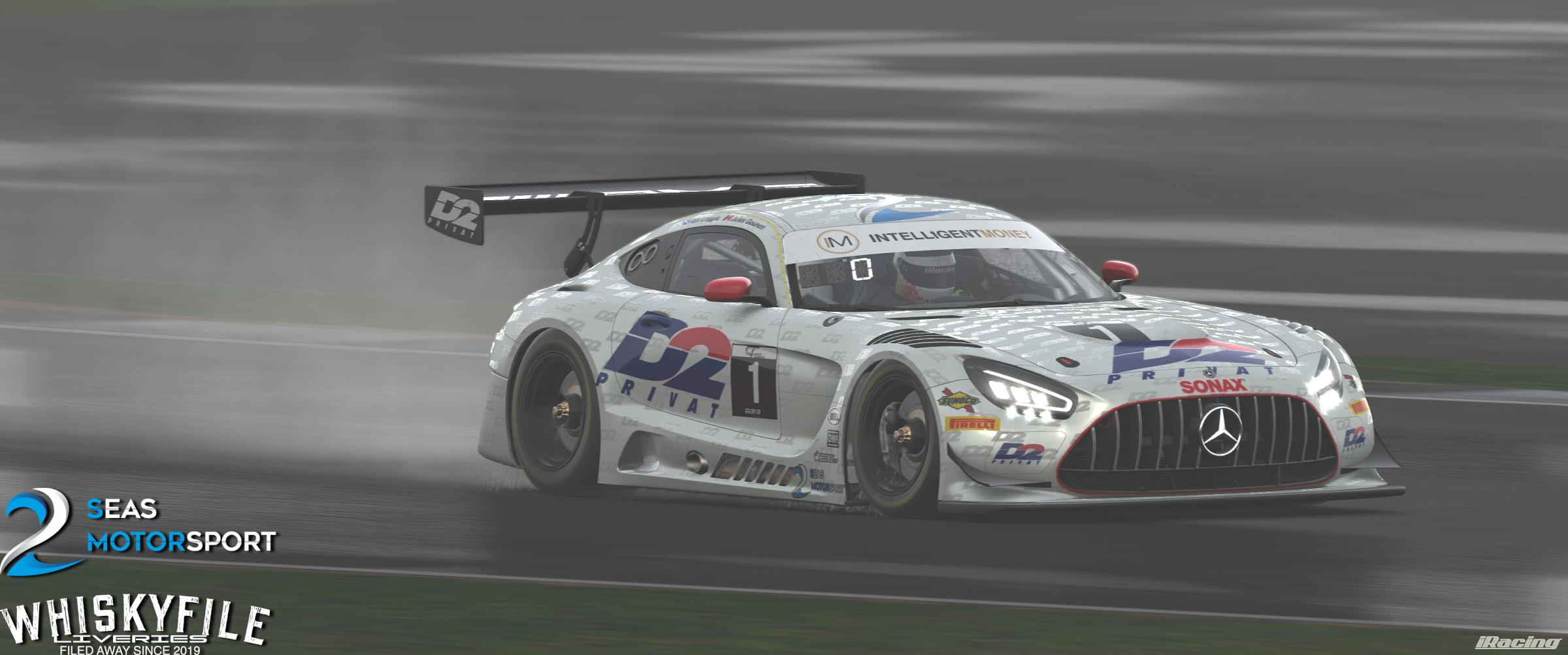 Preview of #1 2 Seas Motorsport D2 Privat Mercedes AMG GT3 - British GT Championship by Joshua JD Miller