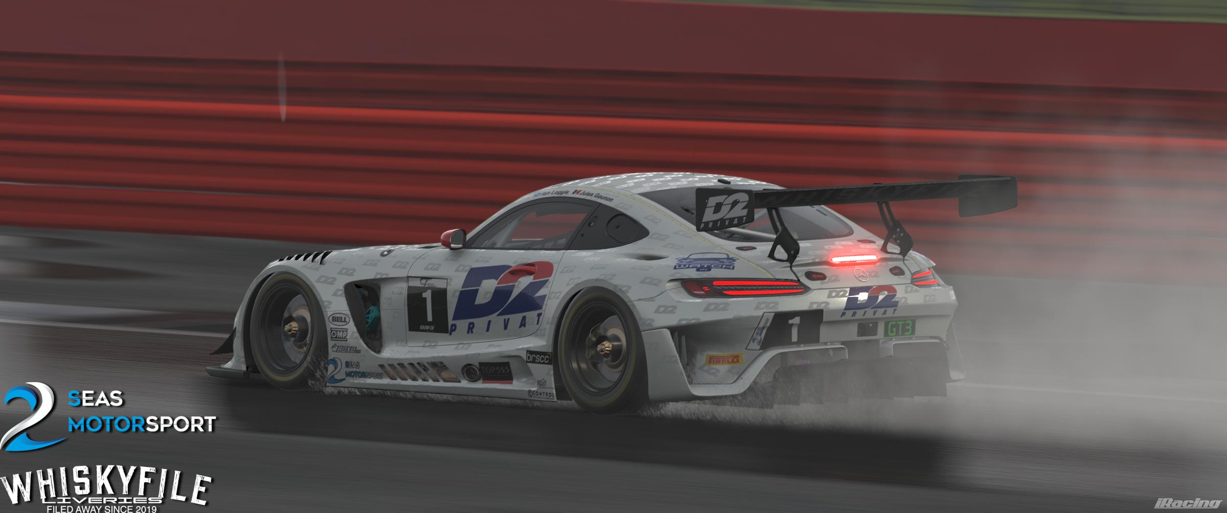 Preview of #1 2 Seas Motorsport D2 Privat Mercedes AMG GT3 - British GT Championship by Joshua JD Miller