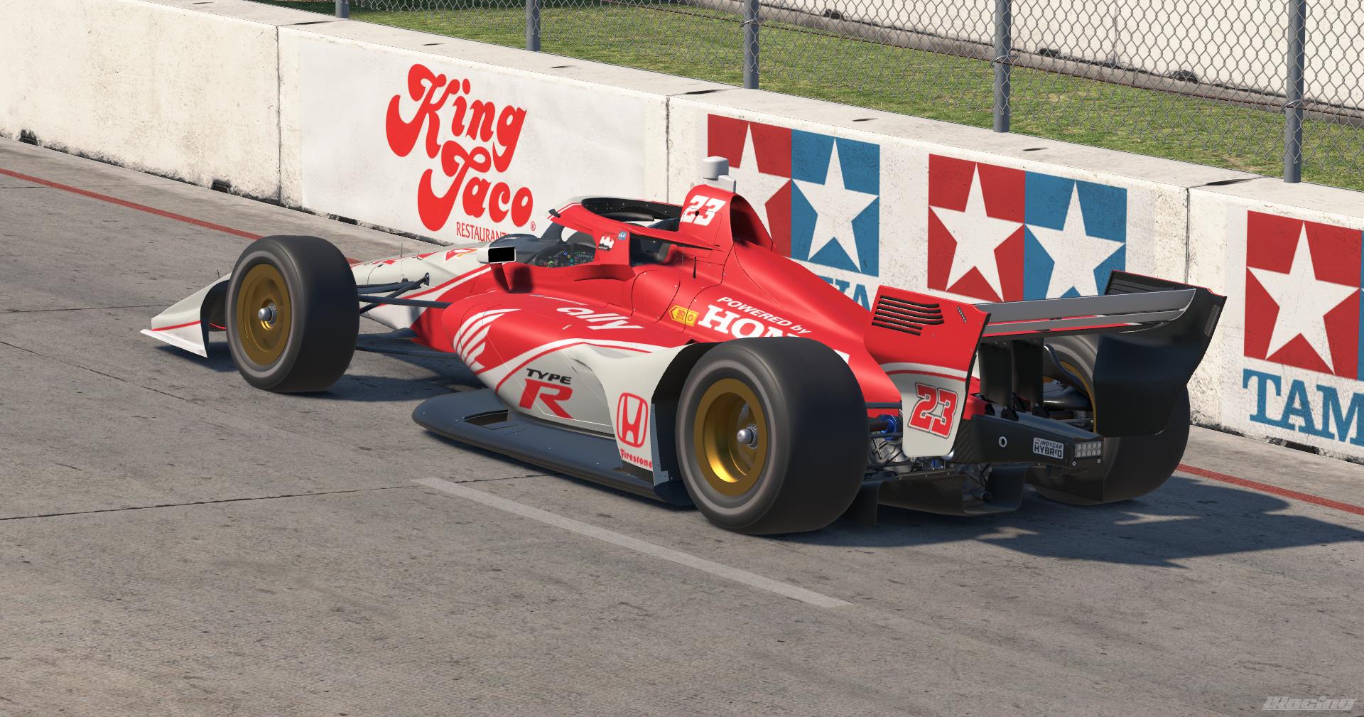 Preview of #23 Honda Type R Ally IndyCar by Andrew Rattell