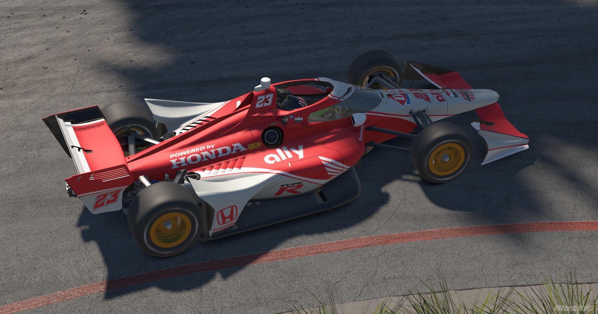 Preview of #23 Honda Type R Ally IndyCar by Andrew Rattell