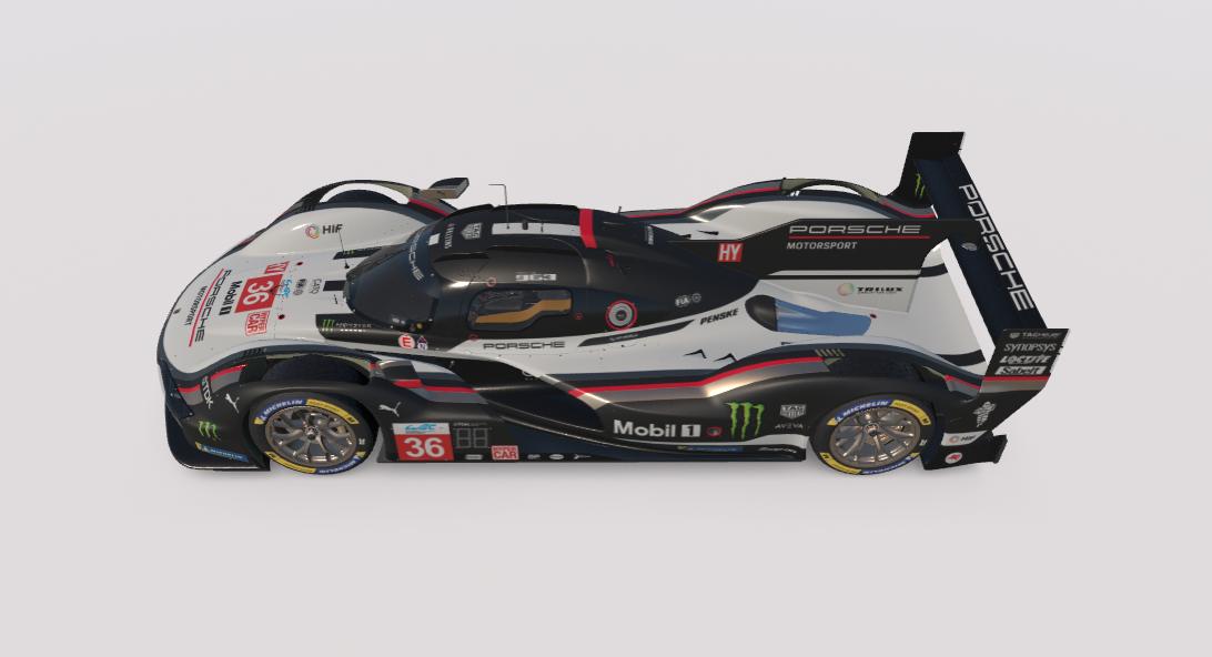 Preview of Factory Porsche 963 GTP Concept by Steven Dubois