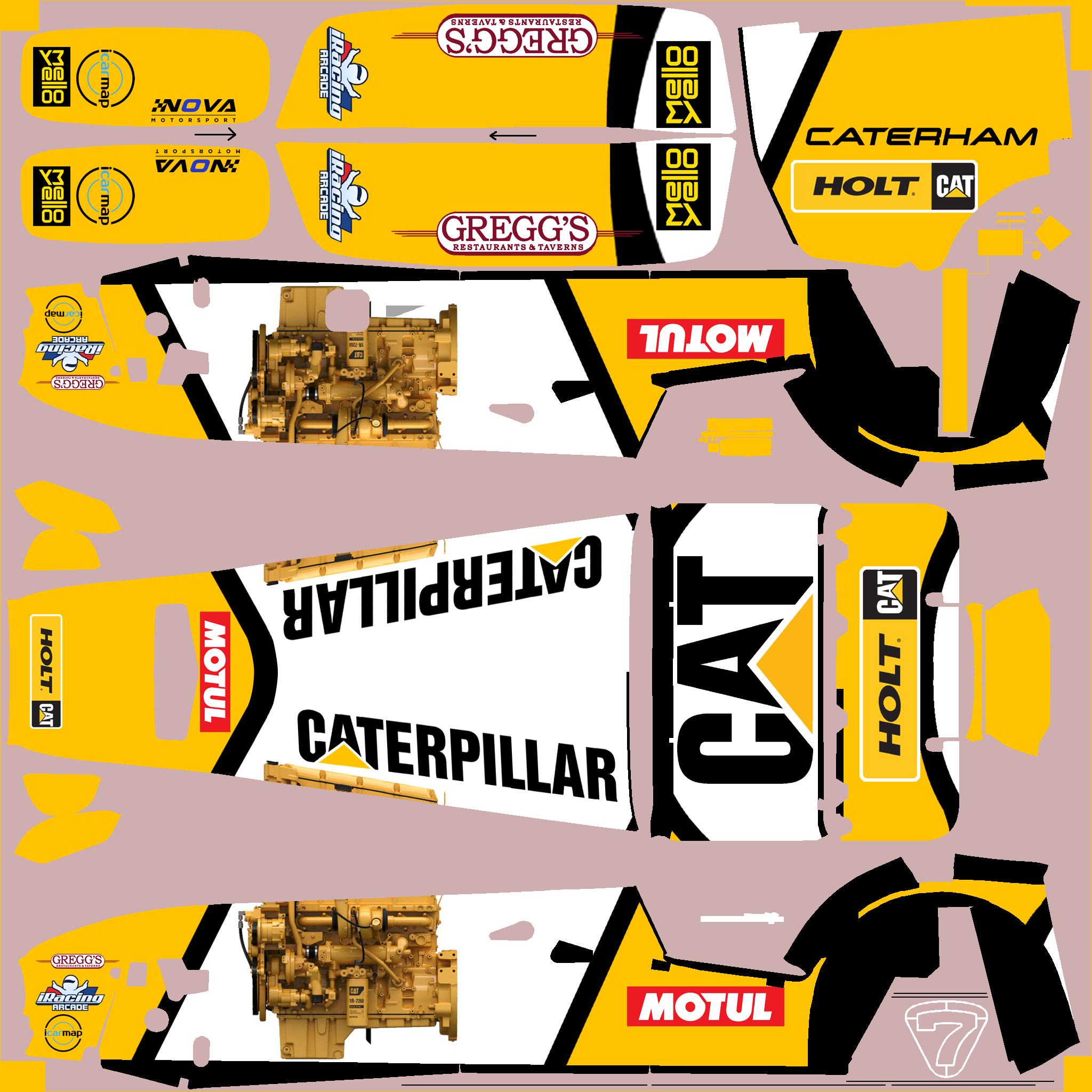 Preview of Caterham 420 Caterpillar by Clyde Coman