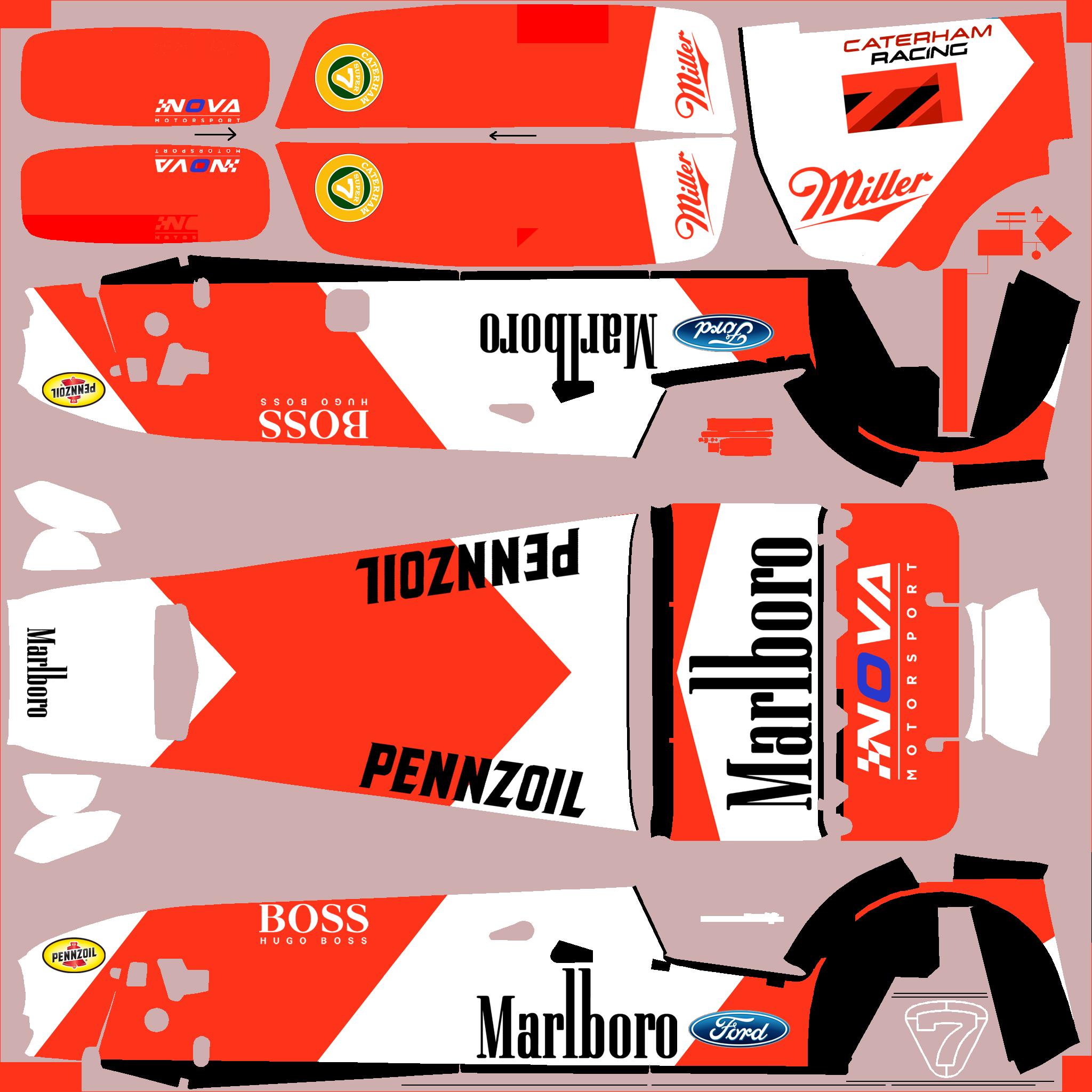 Preview of Caterham 420 Marlboro by Clyde Coman