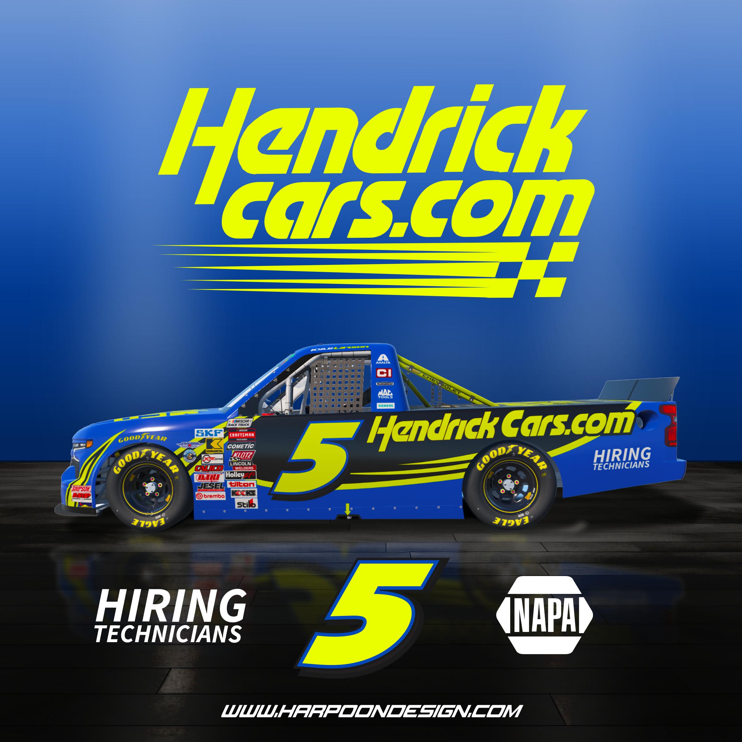Preview of 2026 Kyle Larson Hendrickcars by Brantley Roden