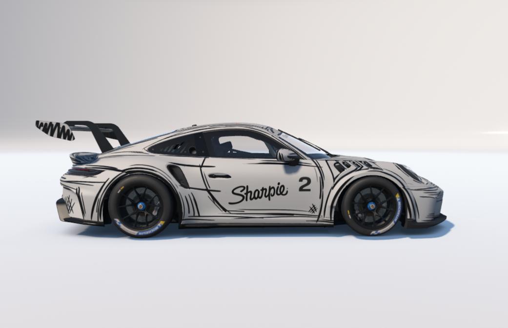 Preview of Sharpie Porsche  by Clifton Channell