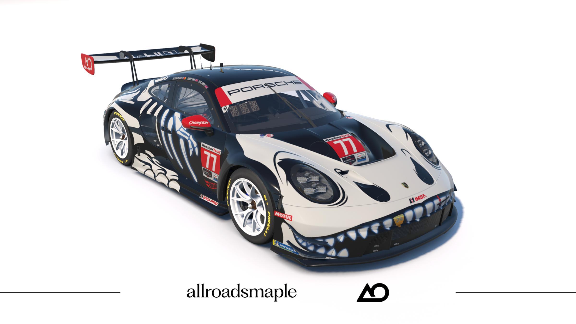 Preview of Official 2026 AO Racing IMSA GTD Pro #77 - Skeleton Rexy by Patryk A.