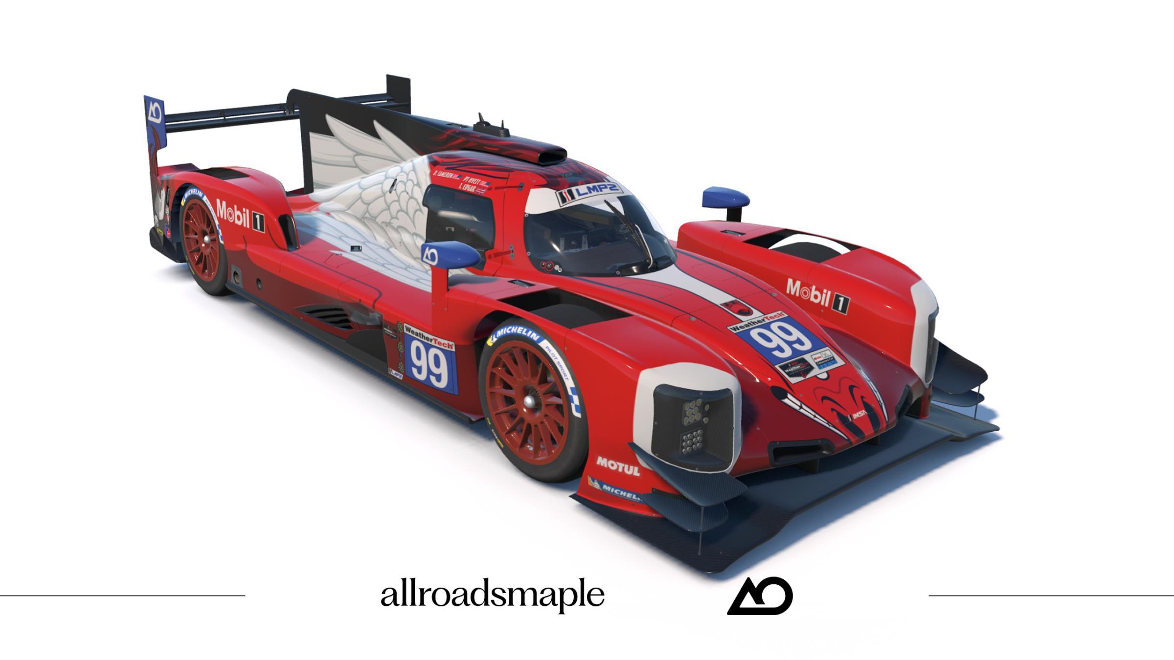Preview of Official AO Racing Rockie the Pegasus for 2026 Petit LeMans by Patryk A.