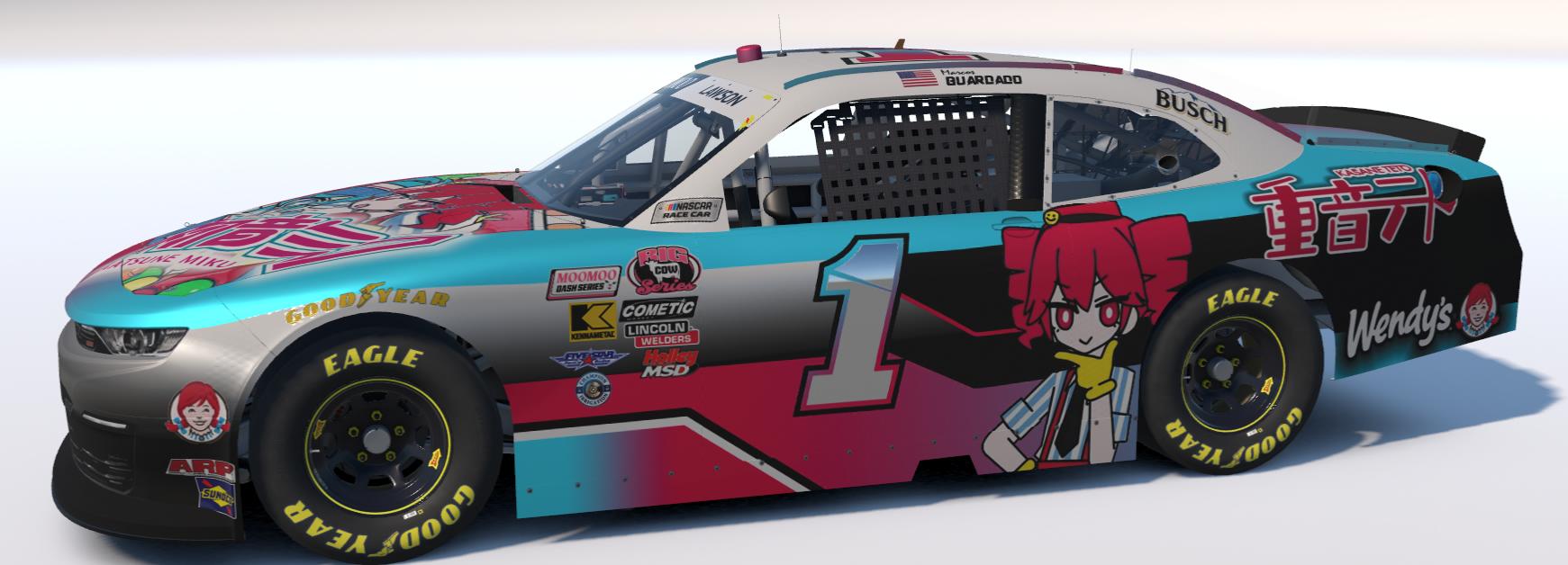 Preview of #1 Guardado Hatsune Miku Chevrolet Camaro by Jaedon W.S L.