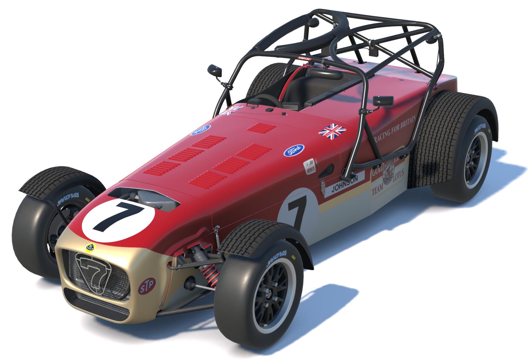 Preview of GOLD LEAF TEAM LOTUS 7 by Bruce Johnson