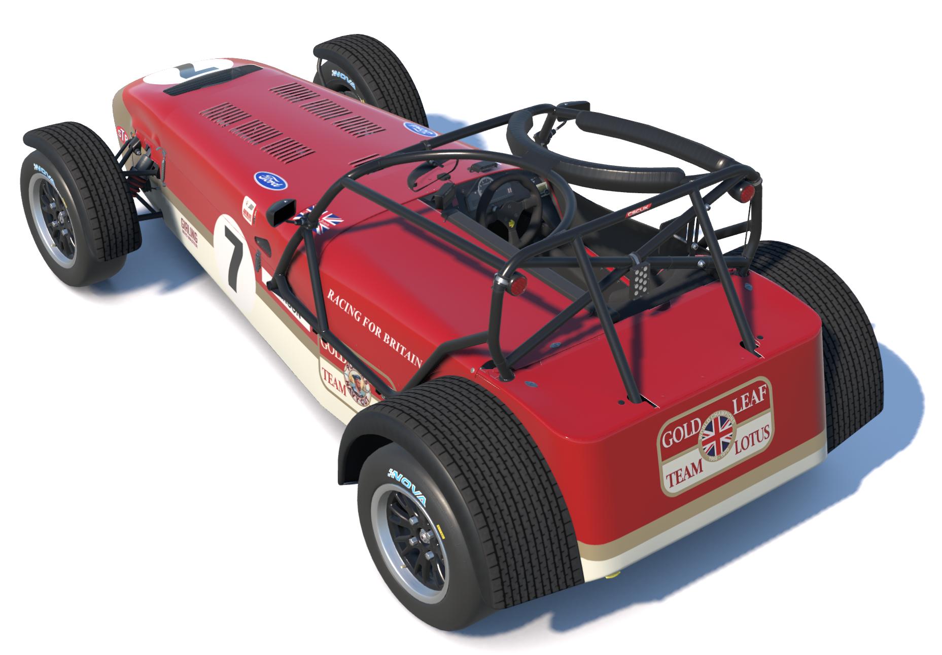 Preview of GOLD LEAF TEAM LOTUS 7 by Bruce Johnson