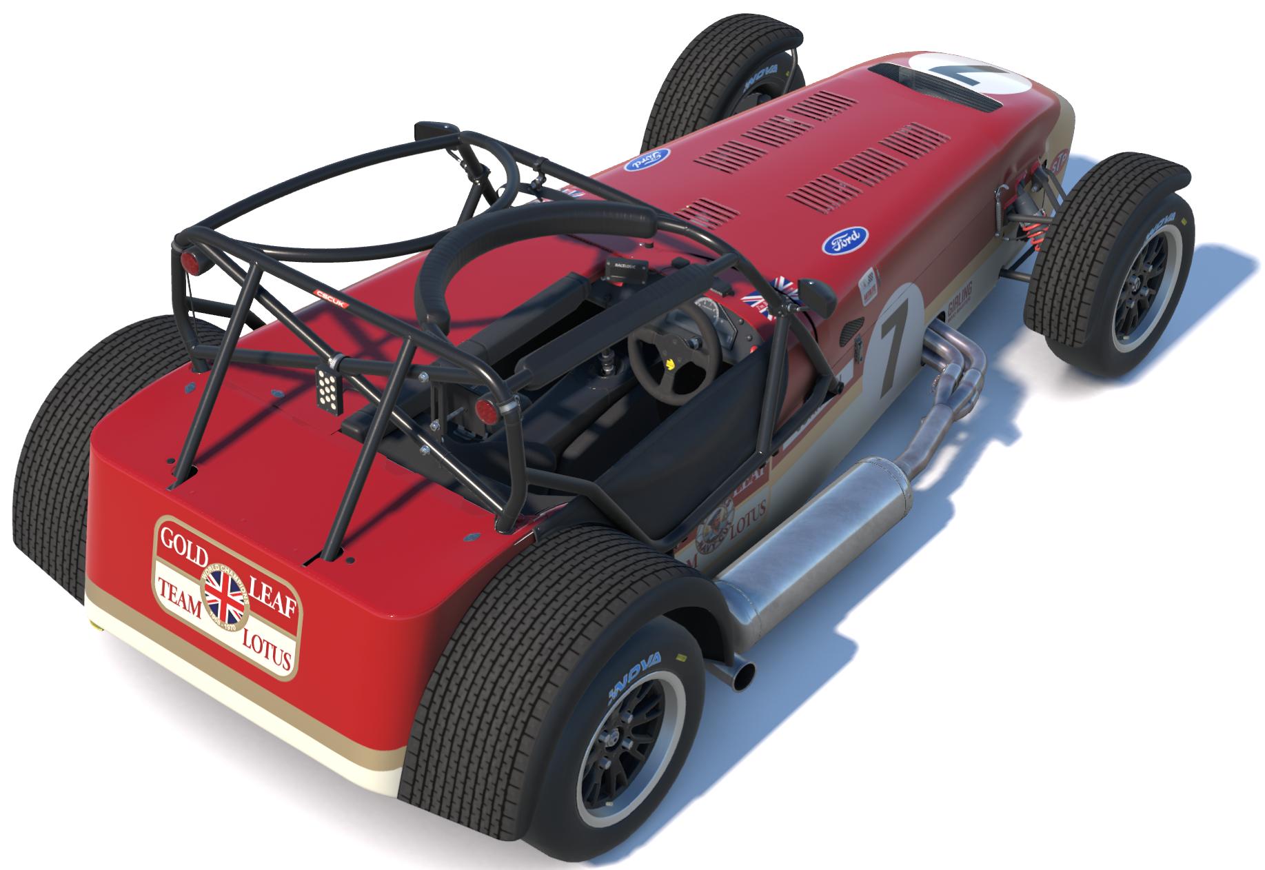 Preview of GOLD LEAF TEAM LOTUS 7 by Bruce Johnson