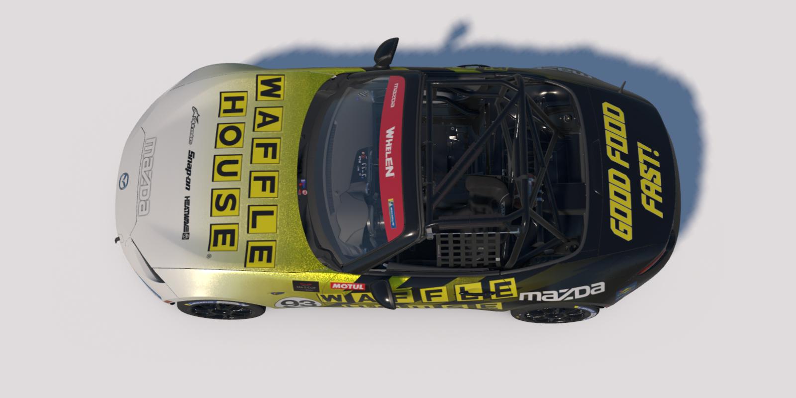 Preview of Waffle House Fade Paint for MX-5 by Clyde S.