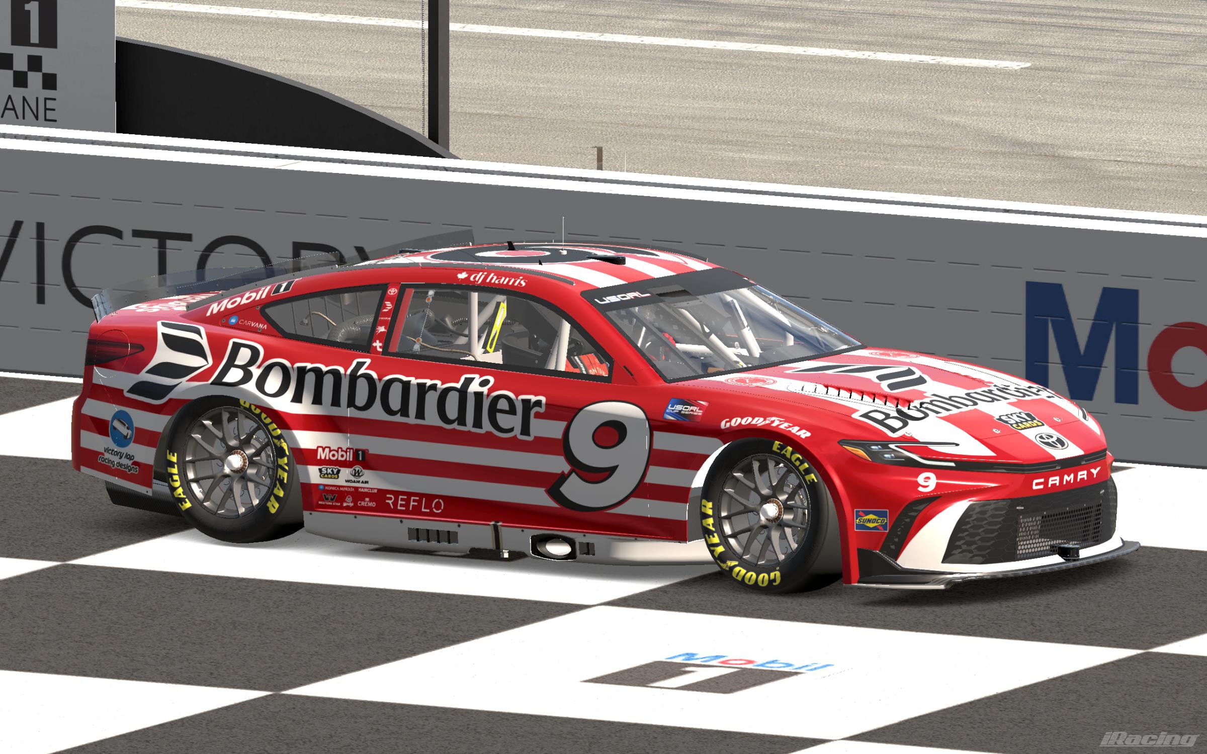 Preview of #9 - DJ Harris - Bombardier "Batman Petrolspor 2026/27 Alt." Toyota Camry by Darrel Harris