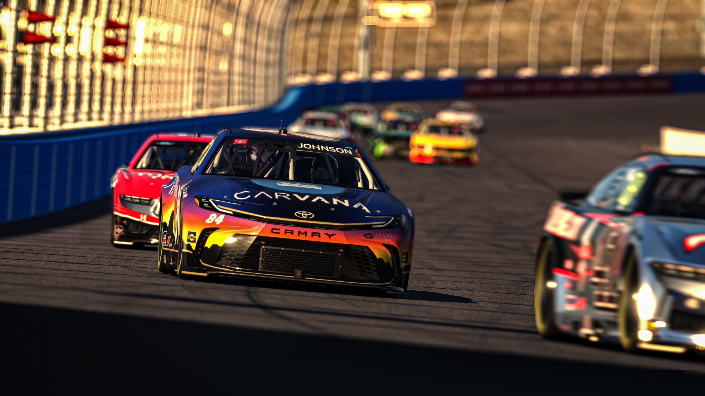 Preview of Jimmie Johnson 2024 Phoenix Sunrise Carvana Camry XSE - No Number by Matt Ridgway